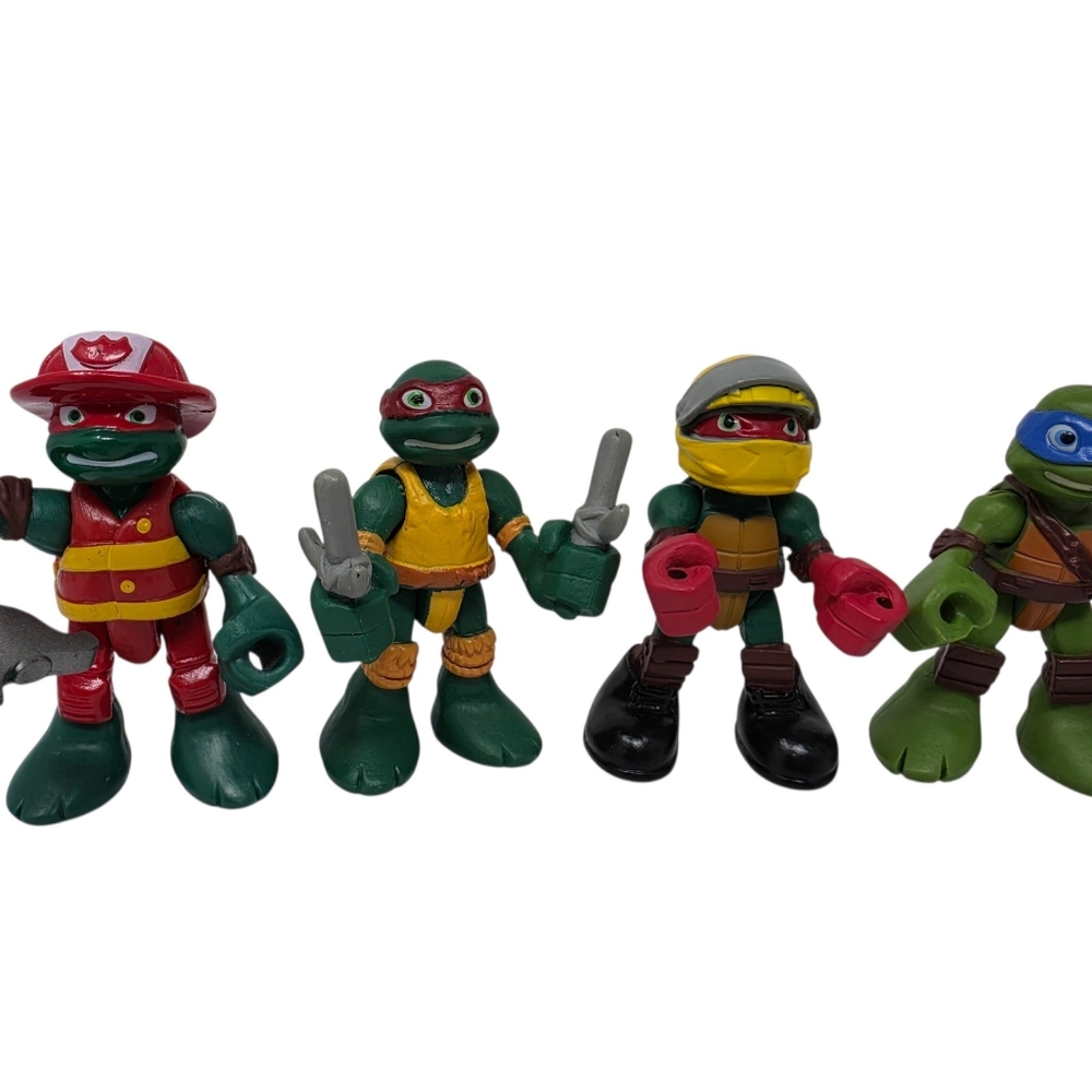 Teenage Mutant Ninja Turtles Toy Figures Set of 4